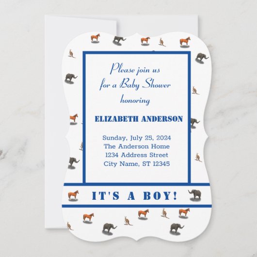 Gezonde dieren die als uitnodiging worden beschouw (Voorkant)