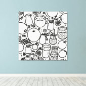 Gezonde Drinken Print Nieuwigheid: Wall Art (Insitu (Houten vloer))