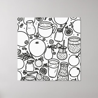 Gezonde Drinken Print Nieuwigheid: Wall Art