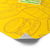 Gezonde eetburgerpiramide poster (Hoek)