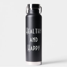 Gezonde en Happy 32oz waterfles