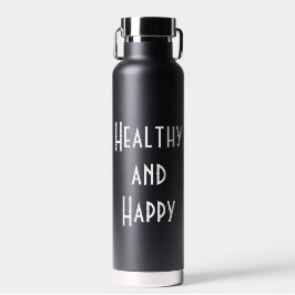 Gezonde en Happy 32oz waterfles