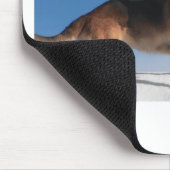 Gezonde en Happy German Shepherd Dog Muismat (Hoek)