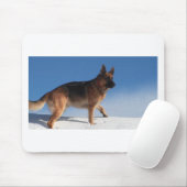 Gezonde en Happy German Shepherd Dog Muismat (Met muis)