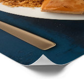 Gezonde evenwichtige Bord: magere eiwitten Poster (Hoek)