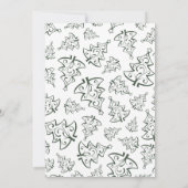 Gezonde feestdag met kerstmis (Achterkant)