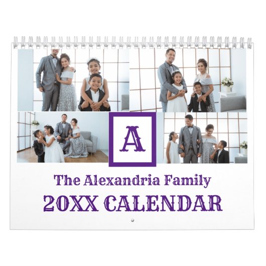 Gezonde fotomonogram jaar kalender (Hoes)