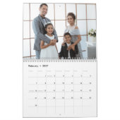 Gezonde fotomonogram jaar kalender (Feb 2027)