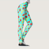 Gezonde fruitpatroon leggings (Rechts)