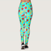 Gezonde fruitpatroon leggings (Achterkant)