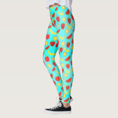 Gezonde fruitpatroon leggings (Links)