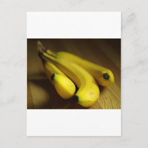 GEZONDE GELE BANANEN BRIEFKAART