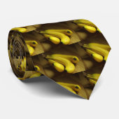 GEZONDE GELE BANANEN STROPDAS (Opgerold)