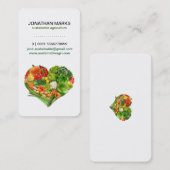 Gezonde groenten en fruit Harde zaken Visitekaartje (Voorkant / Achterkant)