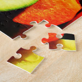 gezonde groenten legpuzzel (Zijkant)