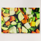 gezonde groenten legpuzzel (Horizontaal)