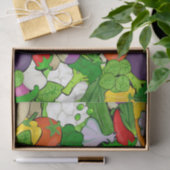 Gezonde groenten Medley Tissuepapier (Geschenk)