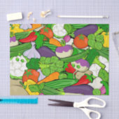 Gezonde groenten Medley Tissuepapier (Craft)