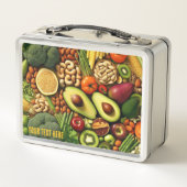 Gezonde groenten Snacks Kleurrijk (Achterkant)