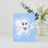 Gezonde Happy Teeth Briefkaart (Staand voorkant)