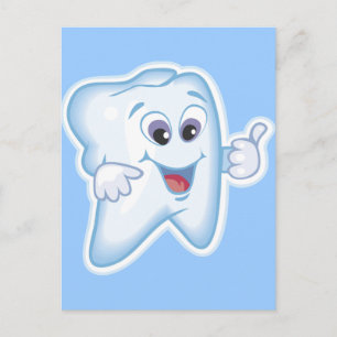 Gezonde Happy Teeth Briefkaart