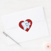 Gezonde Happy Tooth Hart Sticker (Envelop)
