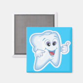 Gezonde Happy Tooth Magneet (Voorkant / Achterkant)