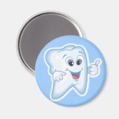 Gezonde Happy Tooth Magneet (Voorkant / Achterkant)