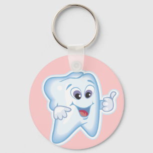 Gezonde Happy Tooth Sleutelhanger