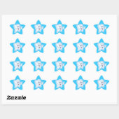 Gezonde Happy Tooth Ster Sticker (Vel)