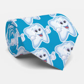 Gezonde Happy Tooth Stropdas (Opgerold)