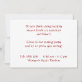 Gezonde hartcardiologie-bewustmakingssymbool voor  kaart (Achterkant)