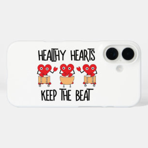 Gezonde harten iPhone 16 hoesje