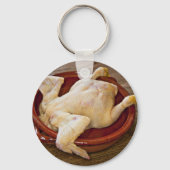 Gezonde kip sleutelhanger (Voorkant)