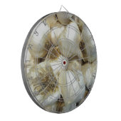 Gezonde knoflook dartbord (Voorkant Links)