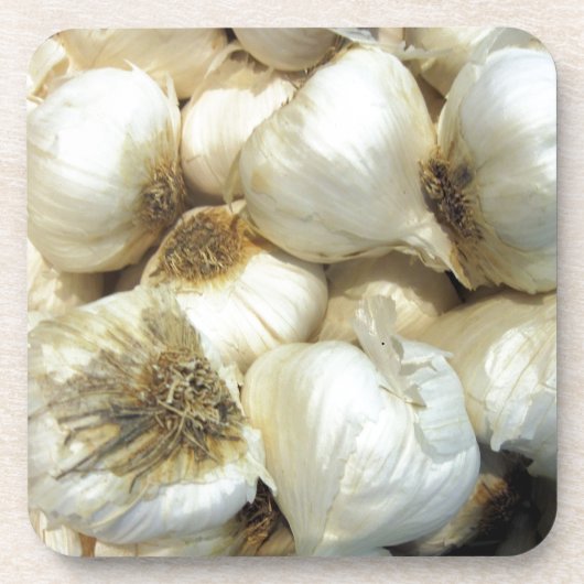 Gezonde knoflook onderzetter (Voorkant)