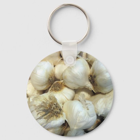 Gezonde knoflook sleutelhanger (Voorkant)