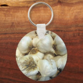 Gezonde knoflook sleutelhanger (Voorkant)