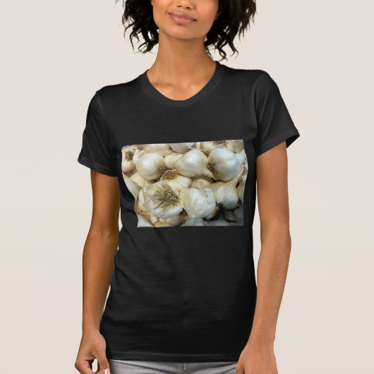 Gezonde knoflook t-shirt (Voorkant)