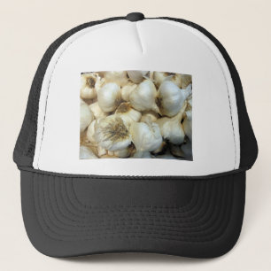 Gezonde knoflook trucker pet