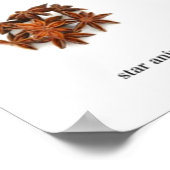 Gezonde kruiden en specerijen lijst poster helende (Hoek)