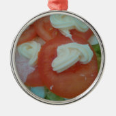 Gezonde lentessalade metalen ornament (Voorkant)