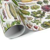 Gezonde levende groenten cadeaupapier (Rol Hoek)