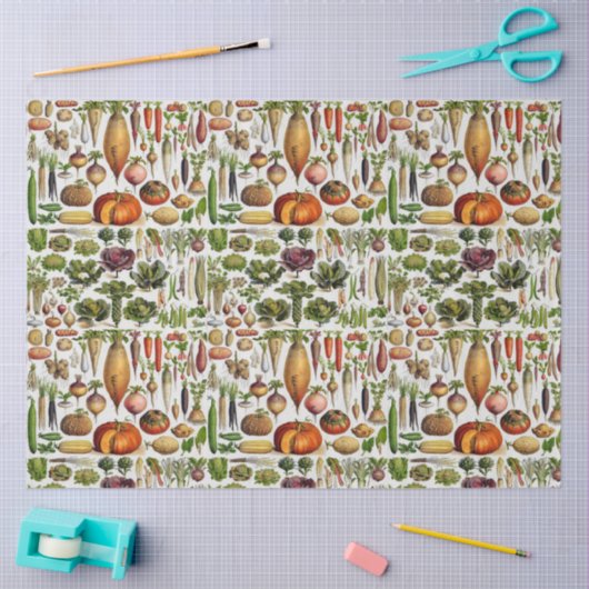 Gezonde levende groenten tissuepapier (Craft)