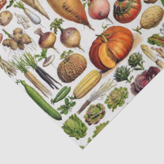 Gezonde levende groenten tissuepapier (Detail)