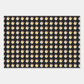 Gezonde levensmiddelen die samen gaan inpakpapier vel (Voorkant 3)