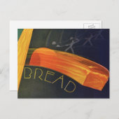  gezonde levensmiddelen, volkorenbrood briefkaart (Voorkant / Achterkant)