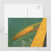  gezonde levensmiddelen, volkorenbrood briefkaart (Voorkant / Achterkant)