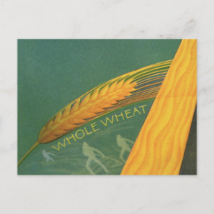  gezonde levensmiddelen, volkorenbrood briefkaart