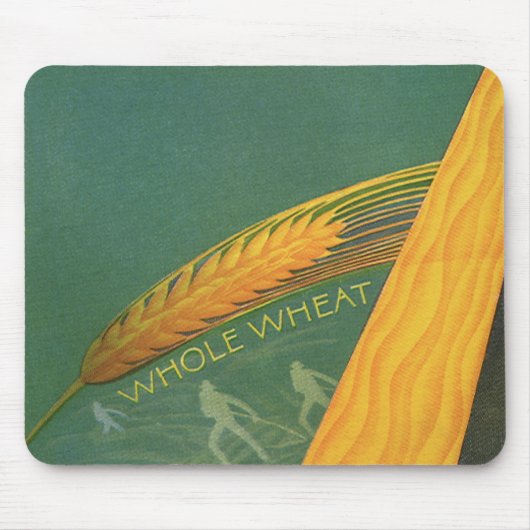  gezonde levensmiddelen, volkorenbrood muismat (Voorkant)